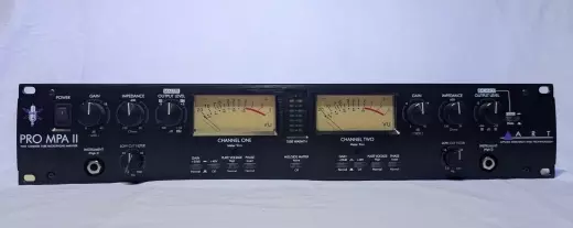 ART Pro Audio - Pro MPA-II Two Channel Studio Mic Preamp